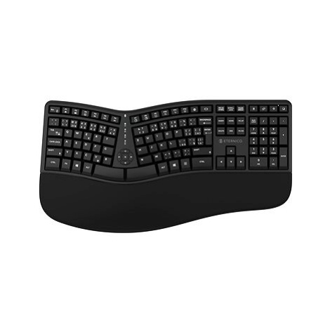 Eternico Ergonomic Keyboard wireless KS2450 černá - CZ/SK