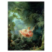 Obrazová reprodukce The Happy Accidents of the Swing, Jean-Honoré Fragonard, 30 × 40 cm