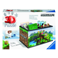 Ravensburger Puzzle 3D Úložná krabice Minecraft 216 dílků