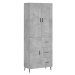 vidaXL Skříň highboard betonově šedá 69,5x34x180 cm kompozitní dřevo