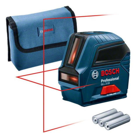 BOSCH Čárový laserový měřič Bosch GLL 2-10 0601063L00