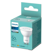 Philips LED žárovka , 4,7W, GU10, studená bílá