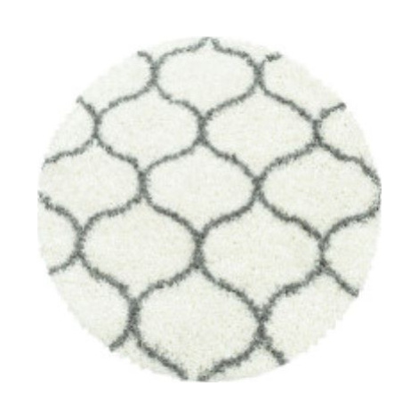 Ayyildiz koberce Kusový koberec Salsa Shaggy 3201 cream kruh Rozměry koberců: 120x120 (průměr) k