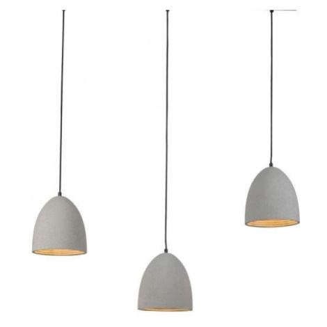 PN 2233-22 ETON Závěsné svítidlo beton 3x E27 40W - PAUL NEUHAUS PAULNEUHAUS