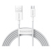 Kabel USB na micro USB Baseus Superior Series, 2A, 2 m (bílý)