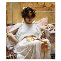 Obrazová reprodukce Cleopatra, c.1887, Waterhouse, John William, 35 × 40 cm