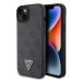 Kryt Guess GUHCP15SP4TDPK iPhone 15 6.1" black hardcase Leather 4G Diamond Triangle (GUHCP15SP4T