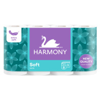 Harmony Soft White toaletní papír 3 vrstvy 8 ks