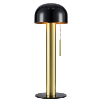 Stolní lampa v černo-zlaté barvě (výška 46 cm) Costa – Markslöjd