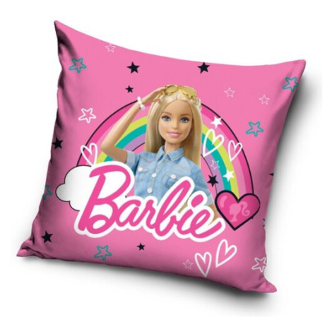 Carbotex Povlak na polštářek Barbie Kouzelná Duha