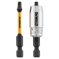 DeWALT DT70537T 57mm torzní bit T20 FLEXTORQ (2x) + magnetický držák