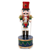 Vánoční figurka | NUTCRACKER | louskáček s bubínkem | 30 cm | 867793