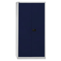 BISLEY Skříň s otočnými dveřmi UNIVERSAL, v x š x h 1950 x 914 x 400 mm, 4 pozinkované police, 5