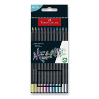 Pastelky Faber-Castell Black Edition Metalic 12 barev Faber-Castell