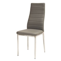 Jídelní židle SIGH-261 šedá/chrom