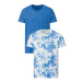 LIVERGY® Pánské triko, 2 kusy (adult#male#ne, S (44/46), modrá)
