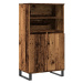 vidaXL Skříň highboard old wood 60 x 36 x 110 cm kompozitní dřevo