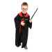 Rappa Dětský kouzelnický plášt s kapucí a brýlemi