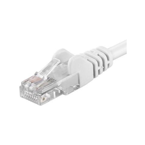 Patch kabel UTP RJ45-RJ45 level CAT6, 5m, bílá PremiumCord