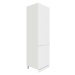 ArtExt Kuchyňská skříňka vysoká pro vestavnou lednici SILVER | D14DL 60 207 Barva korpusu: Grey