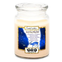 IMPAR Svíčka s vůní vanilky - Kozoroh (22.12. - 20.1.) - modrá 500 g