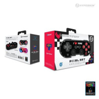 Hyperkin Pixel Art Tetris Bluetooth Controller for Nintendo Switch/PC/Mac/Android (Heart Drop)