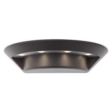 Redo 9407 - LED Venkovní nástěnné svítidlo PLATE 4xLED/3W/230V 4100K IP54 antrac 9407