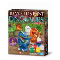 Výroba a malování - 3D dinosauři