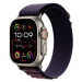 Apple Watch Ultra 2 49mm titanové pouzdro s indigo alpským tahem - Medium