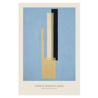 Obrazová reprodukce Konstruktion (Original Bauhaus in Pale Blue, 1920) - Laszlo / László Maholy-