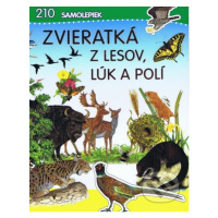 Zvieratká z lesov, lúk a polí - kniha z kategorie Samolepky