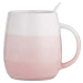 Světle růžový porcelánový hrnek 380 ml Immerse – Ladelle