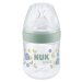 NUK Láhev kojenecká For Nature s kontrolou teploty, zelená 150 ml