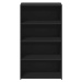 vidaXL Skříň highboard černá 70 x 41 x 124 cm kompozitní dřevo