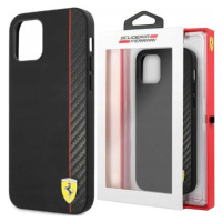 Ferrari Pouzdro Case Kryt Obal S Logem Pro Iphone 14 Plus Černý Magsafe