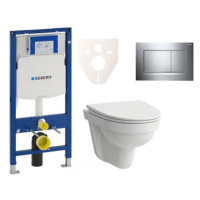 Cenově zvýhodněný závěsný WC set Geberit do lehkých stěn / předstěnová montáž+ WC Laufen Laufen 