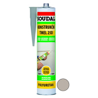 Tmel konstrukční Soudal 25D šedý 280 ml