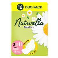 Naturella Classic Maxi Hygienické Vložky S Vůní Heřmánku s křidélky 16ks