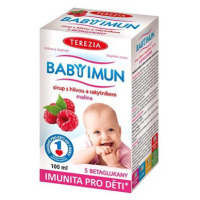 TEREZIA Baby Imun sirup s hlívou a rakytníkem malina 100 ml