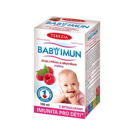 TEREZIA Baby Imun sirup s hlívou a rakytníkem malina 100 ml TEREZIA COMPANY