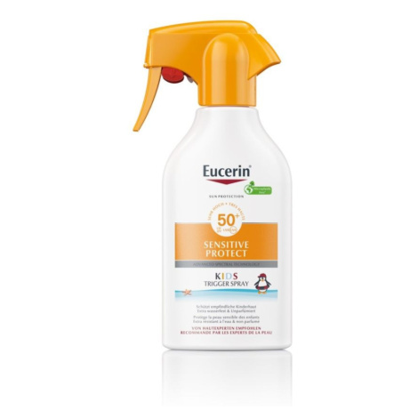 Eucerin SUN Sensitive Protect SPF50+ dětský sprej na opalování 250 ml