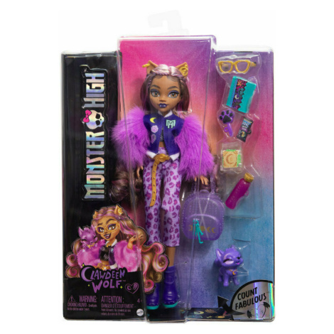 Mattel Monster High panenka Clawdeen HRP65