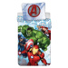 Jerry Fabrics Bavlněné povlečení 140x200 + 70x90 cm - Avengers "Heroes"