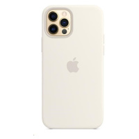 APPLE iPhone 12/12 Pro Silicone Case with MagSafe - White