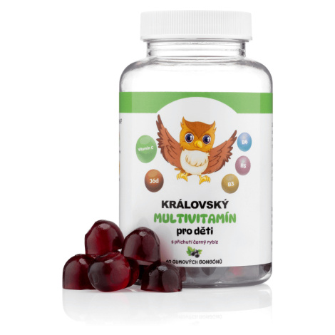 Království zdraví Královský Multivitamin pro děti – komplex vitamínů, 60 gumových bonbónů