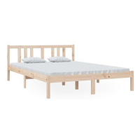 Rám postele masivní dřevo 140 × 200 cm, 814884