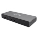 i-Tec Thunderbolt 4 Dual Display Docking Station + Power Delivery 96W TB4DUALDOCKPD Šedá