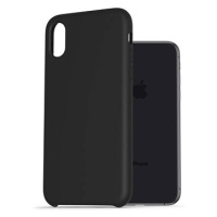 AlzaGuard Premium Liquid Silicone Case pro iPhone X / Xs černé