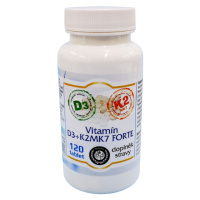 Vitamín D3+K2MK7 FORTE 2.000UI 120tbl