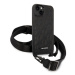 Karl Lagerfeld KLHCP14MSTMK hard silikonové pouzdro iPhone 14 PLUS 6.7" black Monogram Plaque Lo